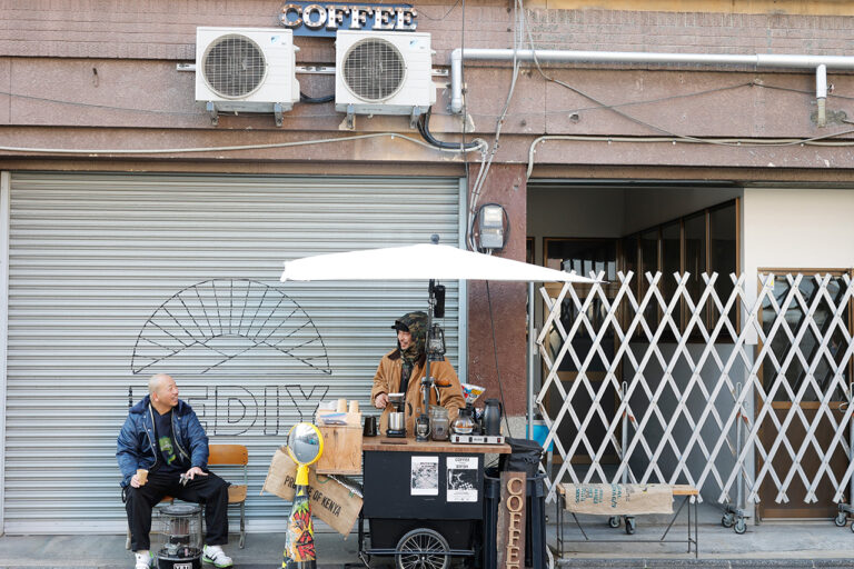 coffee stand 미광의 모습