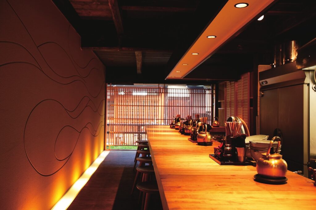 Interior view of Wajo Ryoumen Sugari