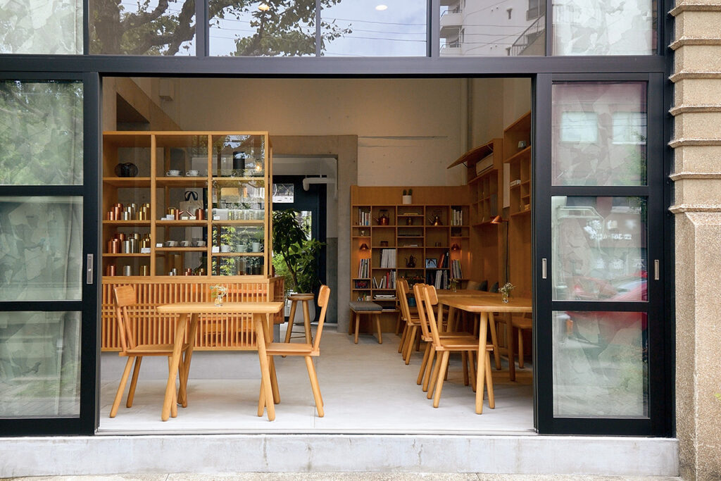 Kaikado Caféの外観