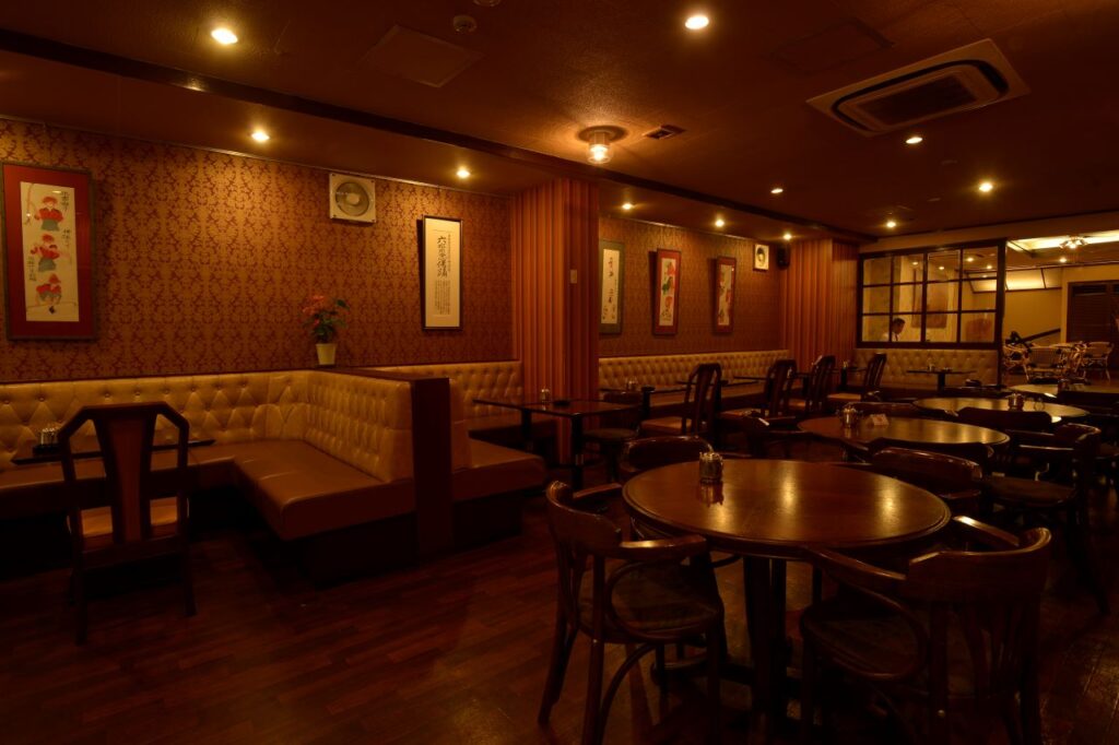 Interior view of Maeda Coffee