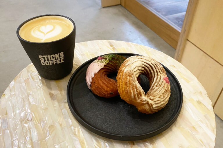 sticks coffee コーヒーとチュロス