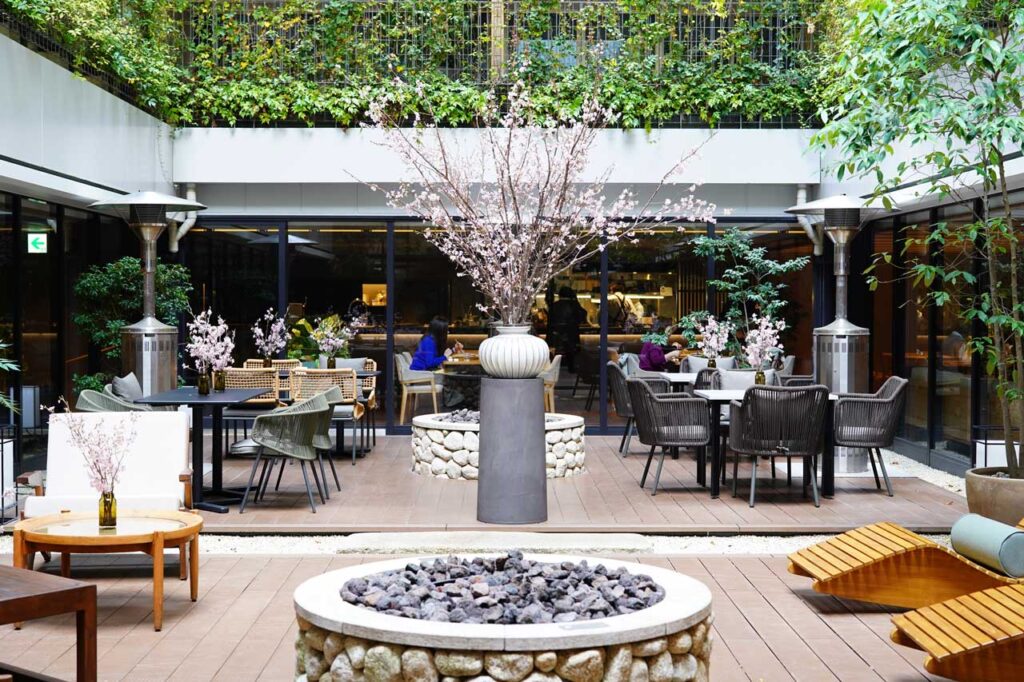 Hyssop Terrace Seating